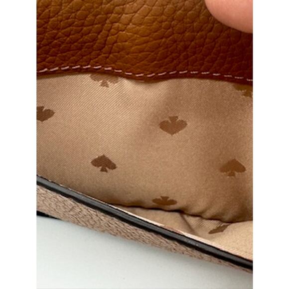 SOLD! 🌟EUC Kate Spade Larchmont Avenue Leather Neda Zip Around Wallet - Picture 6 of 10